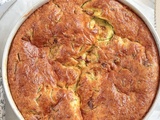 Gâteau de courgettes au parmesan