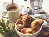 Madeleines moelleuses aux amandes et vanille