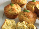 Muffins à la courgette et comté