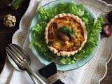 Quiche au Butternut, Poulet & Girolles