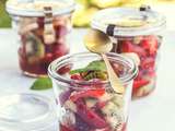 Salade de fruits au miel, orange et graines de Chia