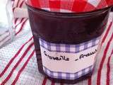 Confiture de framboises-groseilles maison