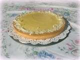 Tarte crémeuse à l'ananas