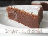 Fondant au chocolat très fondant