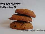 Cookies aux pommes caramélisées