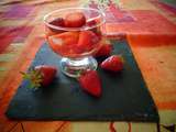 Salade de fraises épicée