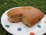 Gâteau sans oeufs à la compote de pommes