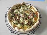 Quiche aux haricots verts et lardons