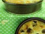 Clafoutis aux raisins et amandes