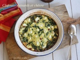 Clafoutis épinards et chèvre