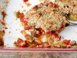 Crumble de ratatouille