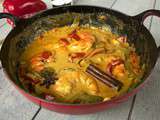 Curry de gambas