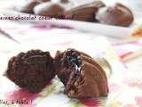 Madeleines au chocolat, coeur coulant