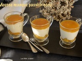 Mousse mangue passion coco