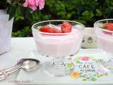 Panna cotta aux fraises