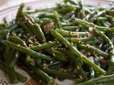 Salade de haricots verts façon asiatique