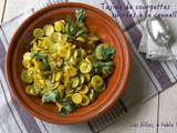 Tajine de courgettes sucrées à la cannelle