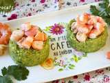 Tartare d’avocats aux crevettes