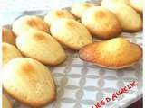 Madeleines au citron