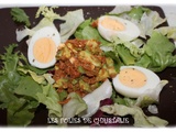 Salade avocat oeuf dur