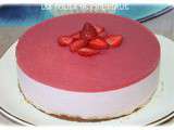 Bavarois fraises