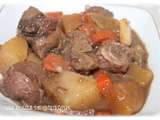 Bourguignon de chevreuil (mijoteuse)