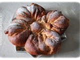 Brioche flocon aux raisins secs