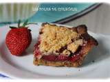 Carrés crumble fraises (Thermomix ou pas )