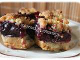 Carrés gourmands cerises amandes