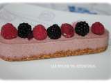 Cheesecake lounge aux fruits rouges (Thermomix ou pas )