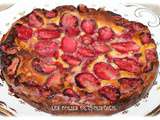 Clafoutis aux fraises (Thermomix ou pas )