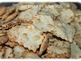 Crackers apéritif (Thermomix ou pas )