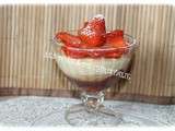 Crème vanillée aux fraises ( Thermomix)