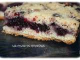 Crumble aux mûres (Thermomix ou pas )