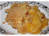 Crumble poires mangue