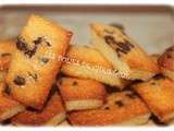 Financiers aux pépites de chocolat ( Thermomix)