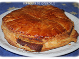 Galette des rois à la confiture de lait