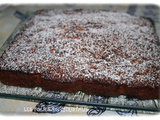 Gâteau fondant aux prunes