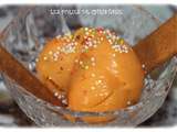 Glace abricots