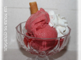 Glace express aux fraises (Thermomix)