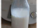 Lait de coco et son okara