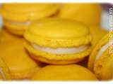 Macarons ganache au citron