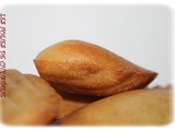 Madeleines à la compote de pommes