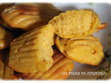 Madeleines au potiron