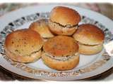 Minis-buns au foie gras (Thermomix)