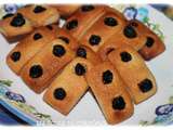 Minis-financiers aux myrtilles