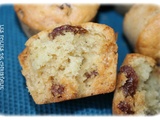 Muffins aux raisins secs