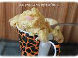 Mug cake jambon fromage