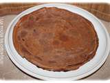 Pâte à crêpes au chocolat (Thermomix ou pas )