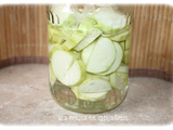 Pickles de courgettes